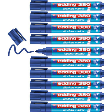 EDDING Flipchart Marker 380 1,5-3mm 380-3 blu