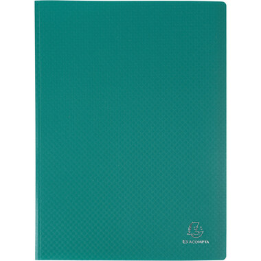 EXACOMPTA Cartella ad anelli A4 8533E verde 30 sacchi
