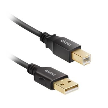 USB-Druckerkabel Typ A-B Stecker | Ekon