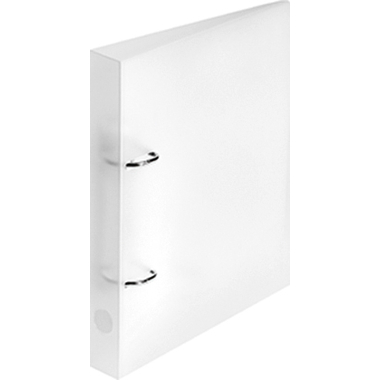 BÜROLINE Classeur à anneaux 2.8cm 603302 transparent 2 anneaux A5