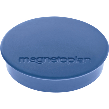 MAGNETOPLAN Aimant Discofix Standard 30mm 1664214 bleu foncé, env. 0.7kg 10 pcs.