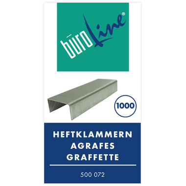 BÜROLINE Graffette No.10 500072 1000 pezzi