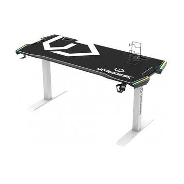 Ultradesk Gaming Tisch Force Weiss