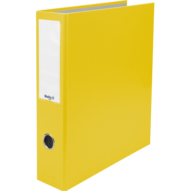 BIELLA Livre prés. Dinor-Quatro 7cm 12644720U jaune, 4-anneaux A4
