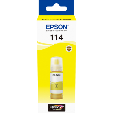 EPSON Flacone d'inch. 114 yellow T07B440 EcoTank ET-8500 6200 pagine