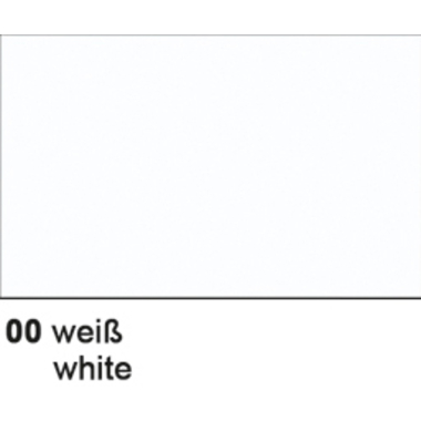 FOLIA Papier brilliant 80g 35x50cm 07.700.00 blanc, gommée 20 flls.