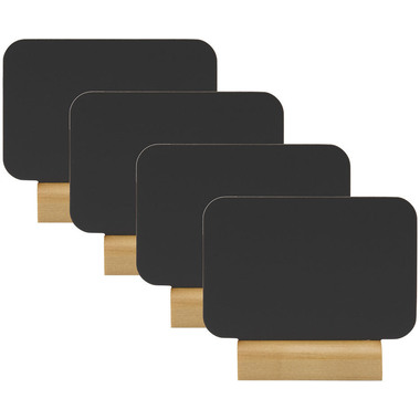 SECURIT Tischkreidetafel RECT FBT-RECT-4 schwarz 7.5x9x2cm