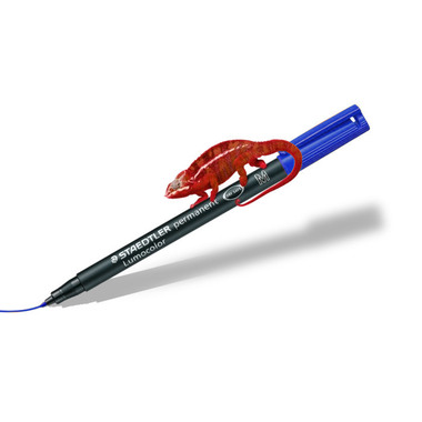 STAEDTLER Lumocolor permanent M 317-3 blau