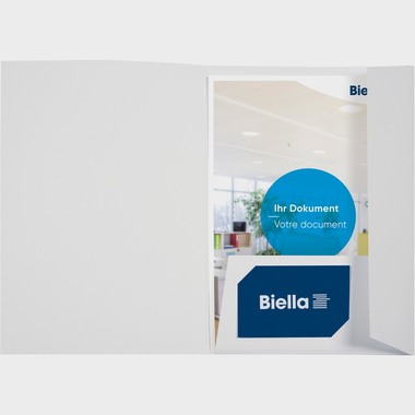 BIELLA Offertmappe Pearl A5 18650001U weiss