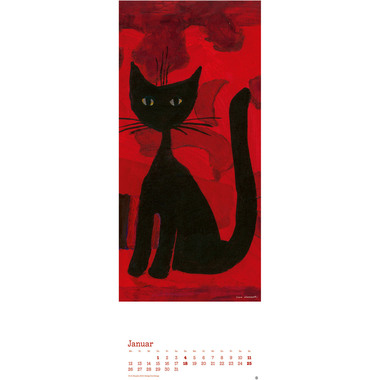 HEYE Bildkalender 2026 21890+26 R. Wachtmeister DE 24.5x69cm