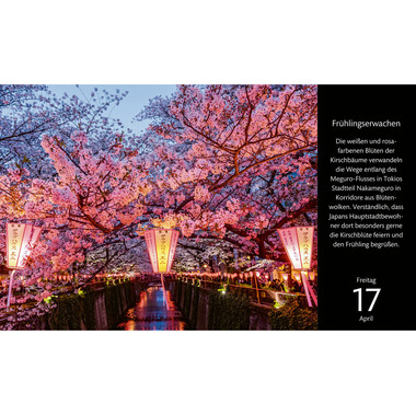 HARENBERG Tischkalender 2026 2763900+26 Reise um die Welt DE 23x17cm