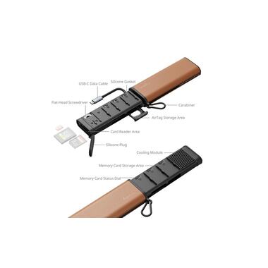 Smallrig Kartenleser & Aufbewahrungshülle (CFexpress Typ B)