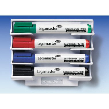 LEGAMASTER Porte-marqueurs 7-122000-1 pour tableau blanc,blanc