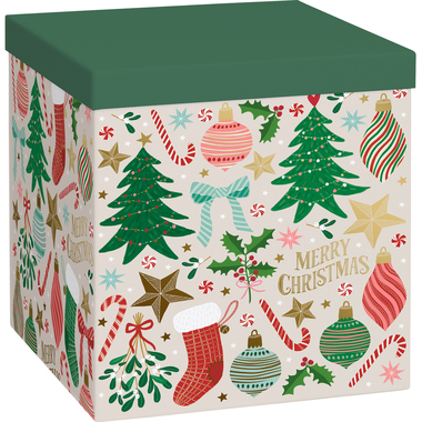STEWO Geschenkbox Chralize 2551505699 beige 23x23x24cm