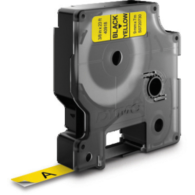 DYMO Nastro D1 nero/giallo S0720730 9mm/7m