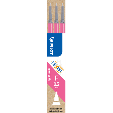 PILOT Roller FriXion Mine 0,5mm BLSFRP5PS rose 3 pcs.