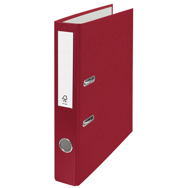 ESSELTE Ordner Swiss Edition 5cm 624557 weinrot A4