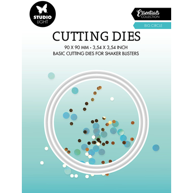 SIZZIX Fustelle 9x9x0.1cm CD453 cerchio 2 pz.