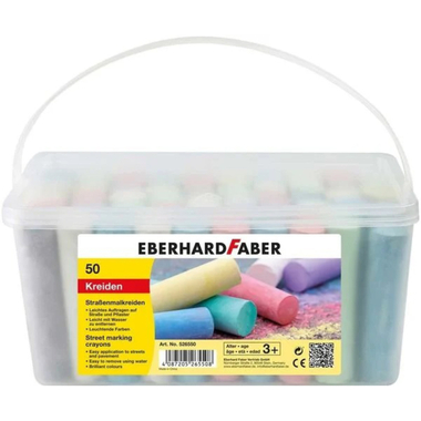 FABER-CASTELL Gesso 526550 assortiti 50 pezzi
