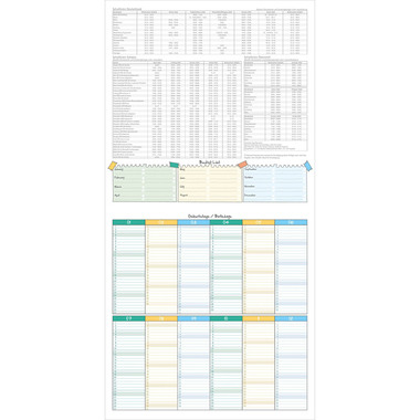 ALPHA EDITION Calendario 2026 160325 Percorsi ML 30x30cm