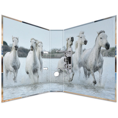 HERMA Motif classeur 7cm 7164 cheveaux A4