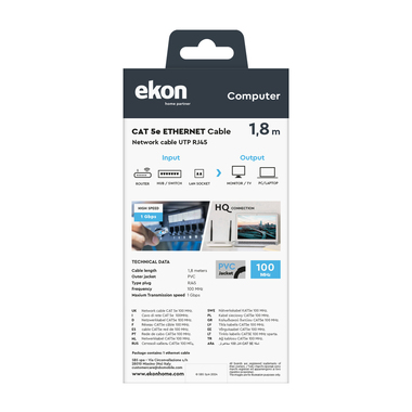 Câble LAN pour les connexions Internet | Ekon