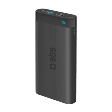 Power bank with Type-C and Micro USB inputs