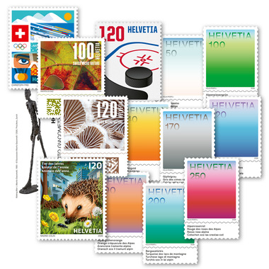 Set emissione 1/2026 Set emissione 1/2026 con francobolli singoli, senza annullo