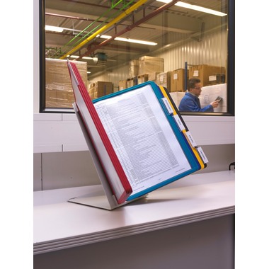 DURABLE Displaysystem VARIO Table 20 569900 farbig, mit 20 Sichttafeln A4
