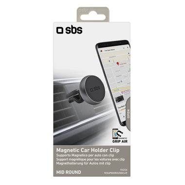 Supporto magnetico Mid Round per bocchetta di aerazione