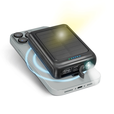 Batterie externe solaire sans fil | SBS