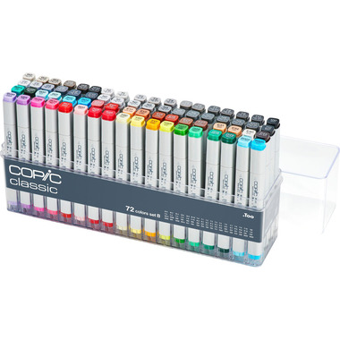 COPIC Marker Classic 20075161 Set B, 72 Stück