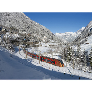 CALENDARIA Bildkalender 2026 9783036205199 Eisenbahnen ML 31.5x23cm