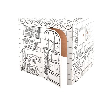 FELLOWES Spielhaus BANKERS BOX 1232501 Candy Shop 121x97x81cm