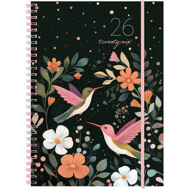 SIMPLEX Simply Harmony 2026 40600.26 1W/2S Birds ML 14.8x21cm
