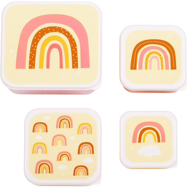 ALLC Lunch & Snackbox Set SBSERA41 Rainbow