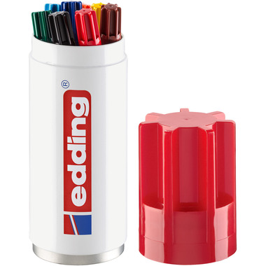 EDDING Permanent Marker 3000 1,5-3mm 3000-Box8 8 colori, box