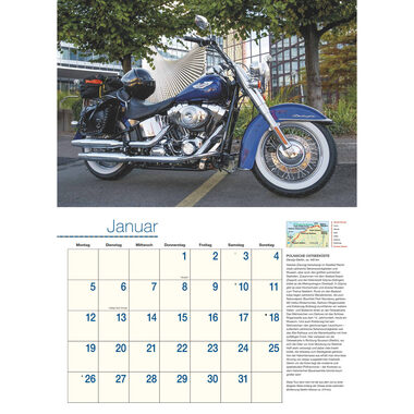 DUMONT Calendario 2026 260701 Moto e percorsi TE 42x29cm