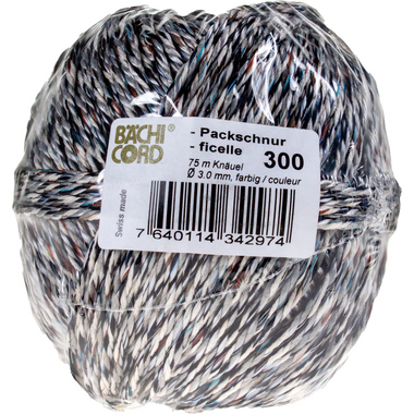 BAECHI Ficelle d'emballage recycling 110.03016 75m 3,0mm