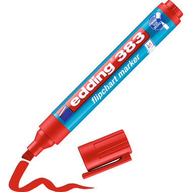 EDDING Flipchart Marker 383 1-5mm 383-2 rosso
