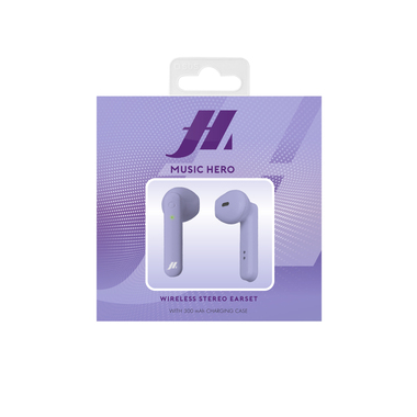 Twin earphones with automatic ON-OFF and charging case