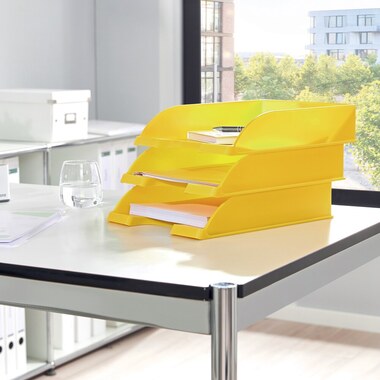 LEITZ Briefkorb Plus A4 52270015 gelb