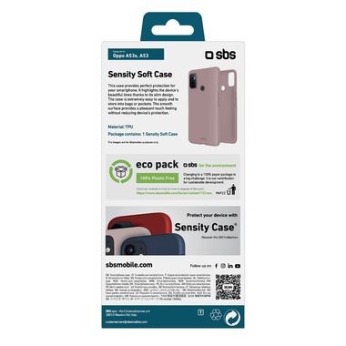 Coque souple et colorée pour Oppo A53/A53s