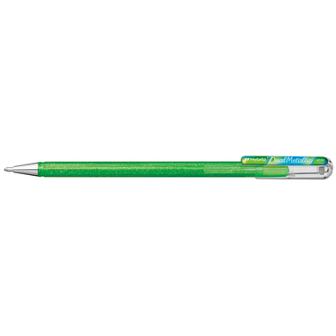 PENTEL Roller Hybrid Metal 1mm K110-DMKX verde chiaro/blu/rosso