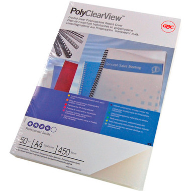 GBC Folie PP 300 Micron A4 IB386848 transparent 100 Stück
