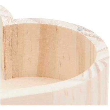 RICO DESIGN Boîte de cur 15x14.2x6cm 700583 Bois