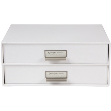 BIGSO BOX OF SWEDEN Schubladenbox Birger 943145544 2 Schubladen, weiss
