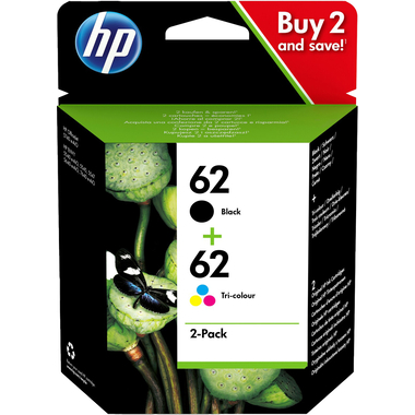 HP Combopack 62 BK/color N9J71AE Envy 5640 e-AiO 200/165 S.