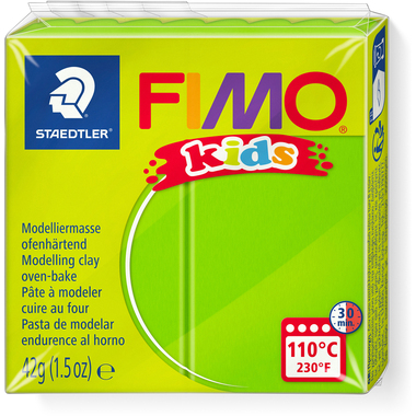 FIMO Knete Kids 42g 8030-51 gelbgrün