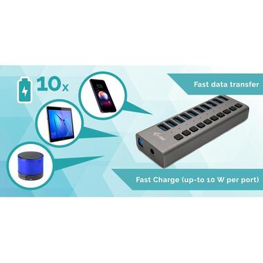 i-tec USB 3.0 Charging HUB 10 Port